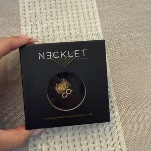 Necklet Double Layering Clasp - Stainless Steel